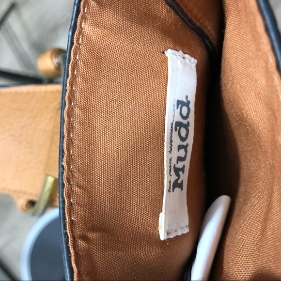 MUDD Women’s Brown Boho Fringe Cell Crossbody Bag - Picture 5 of 8